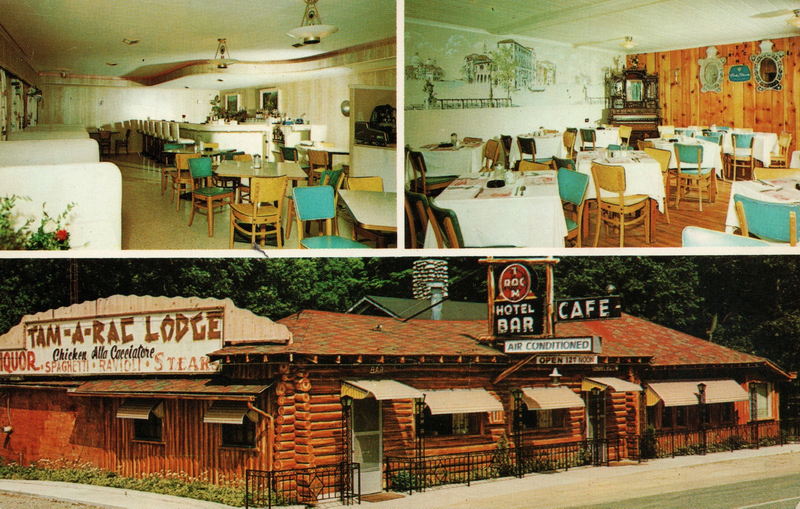 Tam-A-Rac Lodge (Tam-A-Rac Lounge, Tam-A-Rack) - Vintage Postcard